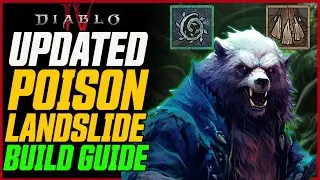 UPDATED BEST DRUID BUILD! // Diablo 4 Poison Landslide (Plague Shifter) 2.0 Guide