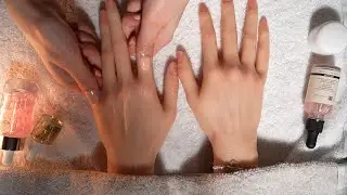 ASMR Exquisite Hand Massage and Spa - No Talking Roleplay (손 마사지)