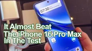 This Phone Almost Beat The iPhone 16 Pro Max in a real world test!!