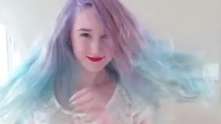 How I Dyed my Hair Blue and Purple Hair