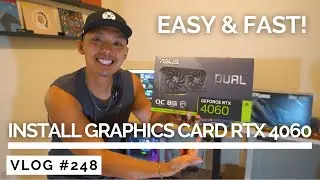 How To Install a RTX 4060 Super TI (EASY & FAST! - Graphics Card)