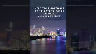 Protect Yourself! 4 Simple Cybersecurity Tips. #shorts #shortvideo #bestpractice