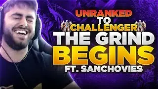 Yassuo | THE GRIND BEGINS!! Ft. Sanchovies  (Unranked to Challenger)
