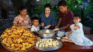 '' Make Crispy Dumplings at home '' Yummy crispy dumpling recipe - Cook and eat