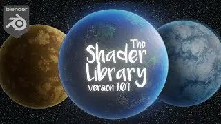 Blender Addon: Shader Library - Update Version 1.09