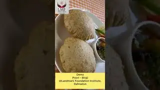 POORI BHAJI Practical | College of Hotel Management in Dehradun Uttarakhand #recipes #diploma #hm