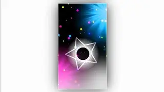 Template Video Background Full Screen | light Effect | Kinemaster Template Black Screen Status