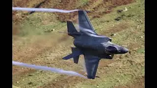RAF F35B 'NITRO' FLIGHT - MACH LOOP - OCT 22ND, 2024