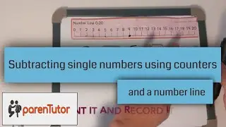 Understanding subtraction with a number line/ Reception Maths TRICKS