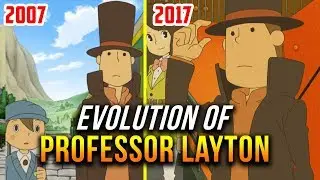 Graphical Evolution of Professor Layton (2007-2017)
