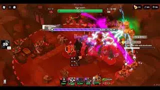 Roblox TDS - Hexscape Event Night 1 - hard - Titus boss round