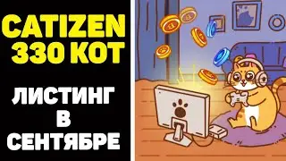 Catizen - листинг в сентябре. Как получить airdrop. Аирдроп кетизен в telegtam  