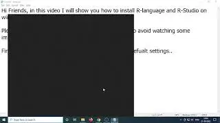 How to install R language and R Studio on windows 10 | Learn Easy | 2022 | learn easy
