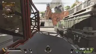 Finishing it off long distance with blank wingman