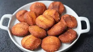 No Egg No Oven Suji Besan Fried Cookies | Homemade Besan Suji Biscuit Recipe | Yummy
