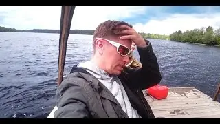 Несостоявшийся поход на плоту по реке Шуя.