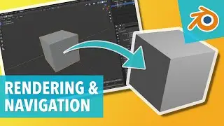 #2 - RENDERING AND VIEWPORT NAVIGATION - Blender 2.8 tutorial