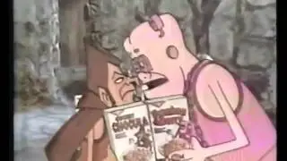 Count Chocula Frankenberry basketball commercial w/ Spooky Speedsters (1981)