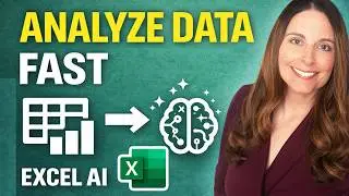 How to Analyze Data Quickly in Excel - Using Excel's Built-in AI Features