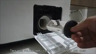 How to Clean your Washing Machine Filter HD