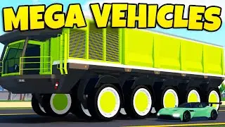 🔴GRINDING MEGA VEHICLES in CAR CRUSHERS 2💸VERTICAL LIVE ROBUX GIVEAWAYS💸