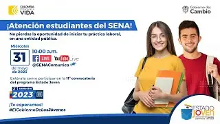 Entérate como participar en la 11ª convocatoria a Estudiantes del programa Estado Joven