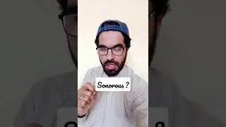 What is Sonorous ? 