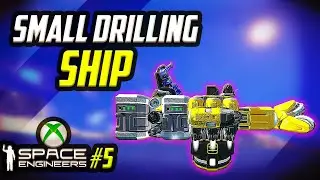 Your first small mining ship. Space Engineers Xbox One and PC Beginners Guide #5