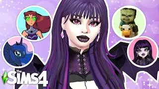 RECREATING ICONIC CHARACTERS IN THE SIMS 4!!
