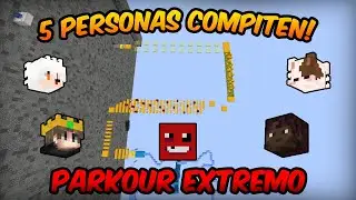 COMPETENCIA de Jugadores en PARKOUR EXPERTO | RESCATE A MANCHAS | Nivel 4