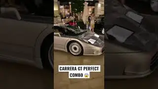CARRERA GT COMBO 😱 #porsche #carreragt #bugatti #eb110 #diablo #lamborghini