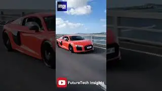 WOMAN + AUDI R8 = Beauty: Amazing Technology