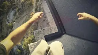 Ruined Mansion POV Parkour in Madrid - Adrian Pueyo