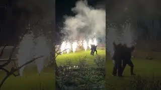 Фаер шоу на день рождения