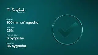 Biznes uchun 100 mln so'mgacha garov evaziga kredit