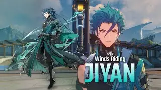 Jiyan Gameplay Showcase — Wuthering Waves CBT2