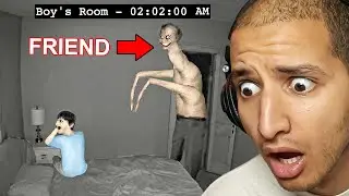 HIS IMAGINARY FRIEND COMES TO LIFE AT NIGHT...