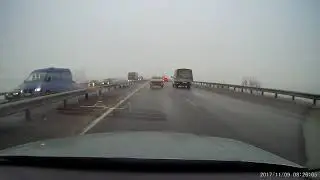Первый гололёд.