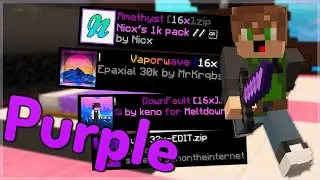 The BEST Purple Texture Packs for Hypixel Bedwars (FPS Boost) (1.8.9)