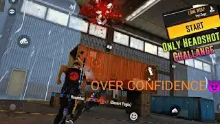 OVERCONFIDENCE 🔥😈 l LONE WOLF GAMEPLAY FREE FIRE INDIA 