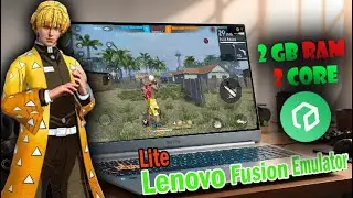 How To Play Free Fire On 2GB Ram PC/Laptop Without Graphics Card [2024] | Lenovo One Fusion Emulator
