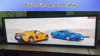 Shelf Edge Signage，Stretched Bar LCD Display，Digital Shelf Displays，Bar LCD Display，Bar LCD Display