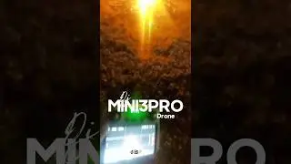 Dji Mini 3 pro🚀#viral #drone #dji #djimini3 #shorts #viraldrone #droneshot #fogueira #meme#viravideo