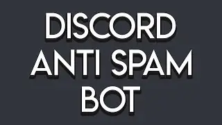 Discord Anti Spam Bot w/ Auto Mute