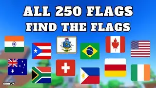 How To Find All 250 Flags in Find The Flags (250) | Roblox