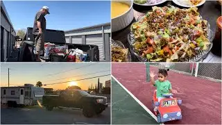 LAST DINNER IN EL PASO | PACKING | ROAD-TRIP.
