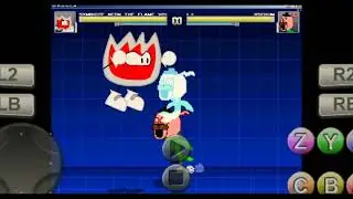 Mugen Symbiote Neon The Flame vs Hsekum
