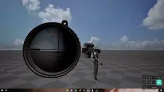 Realistic Scope Shader - Unreal Engine 5