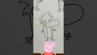 Parte 2 dibujando a mi personaje en otros estilos 🐷🗡️ 