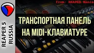 Транспортная панель на миди-клавиатуре - MIDI и виртуальные инструменты